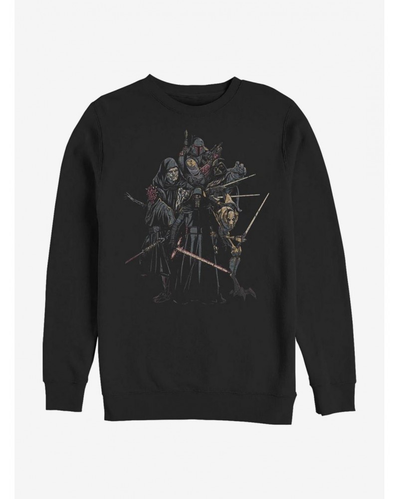 Star Wars Darkside Players Crew Sweatshirt $10.33 Sweatshirts