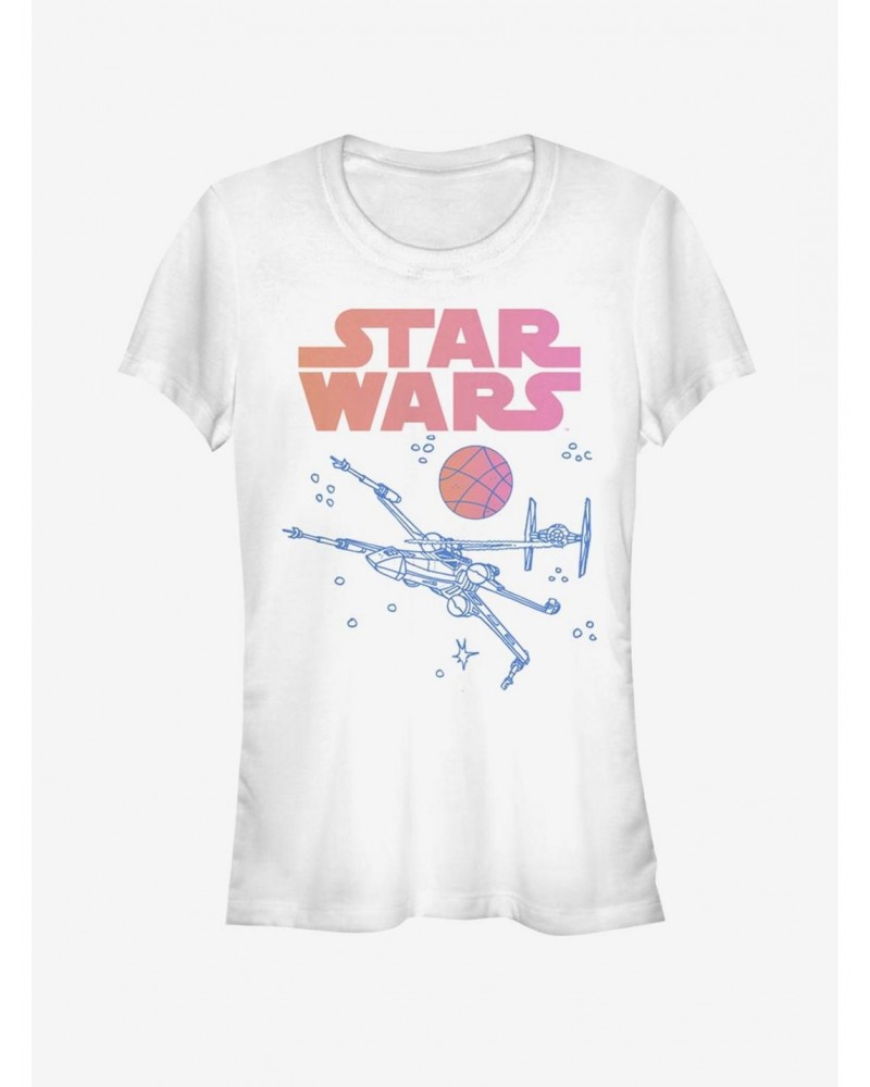 Star Wars Star Wars X Wing Girls T-Shirt $6.63 T-Shirts