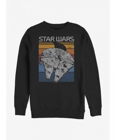 Star Wars Falcon Colors Crew Sweatshirt $12.10 Sweatshirts