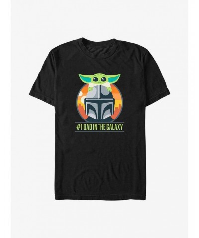 Star Wars The Mandalorian Father's Day Mando Piggy Back T-Shirt $4.66 T-Shirts