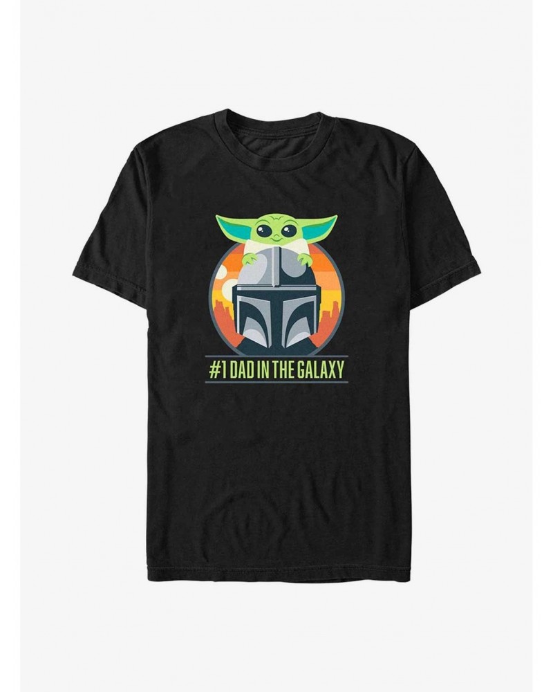 Star Wars The Mandalorian Father's Day Mando Piggy Back T-Shirt $4.66 T-Shirts