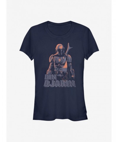 Star Wars The Mandalorian Din Djarin Girls T-Shirt $5.02 T-Shirts