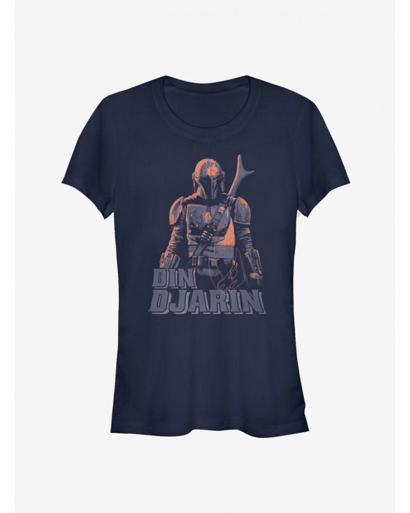 Star Wars The Mandalorian Din Djarin Girls T-Shirt $5.02 T-Shirts