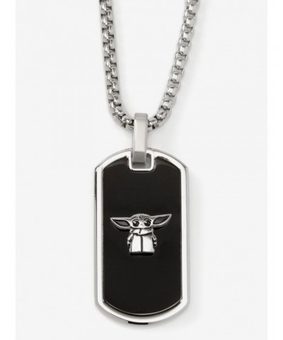 Star Wars The Mandalorian The Child Stainless Steel Necklace $55.96 Necklaces