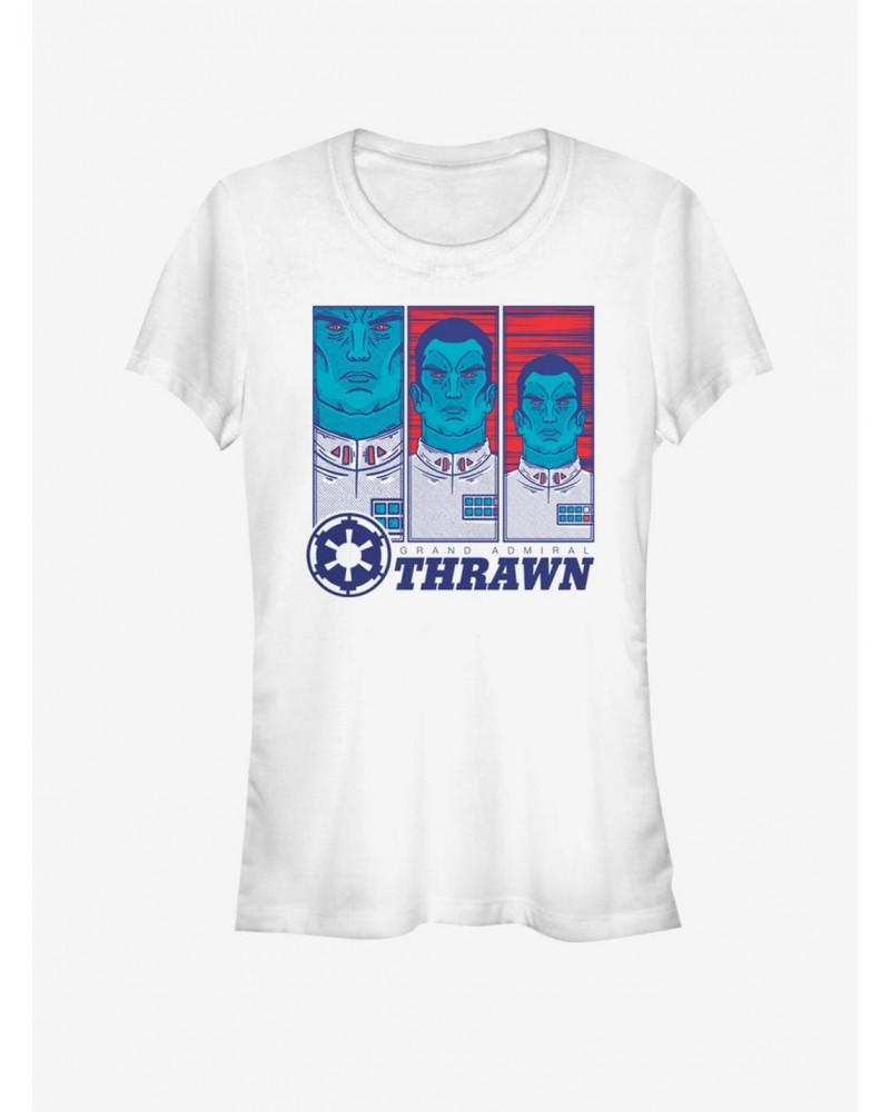 Star Wars Thrawn Pop Girls T-Shirt $5.18 T-Shirts