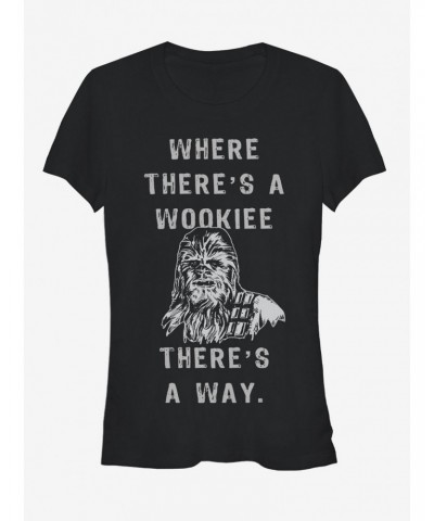 Star Wars Wookiee Way Girls T-Shirt $6.63 T-Shirts