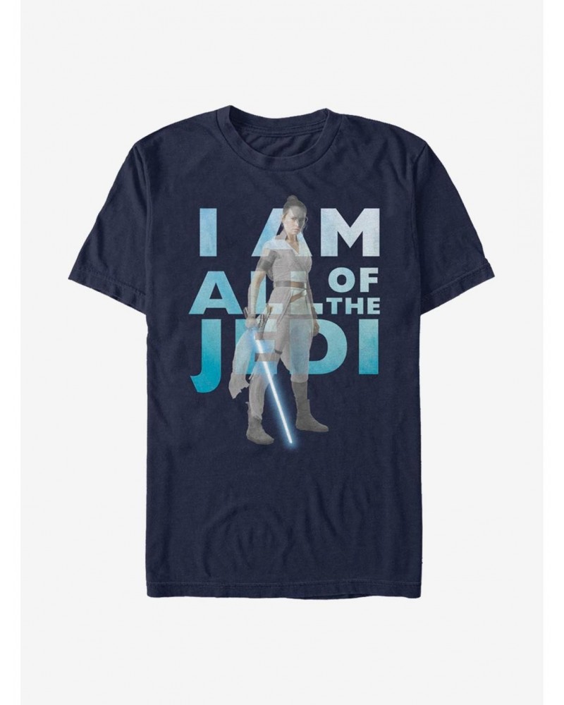 Star Wars: The Rise Of Skywalker All Of The Jedi T-Shirt $5.59 T-Shirts