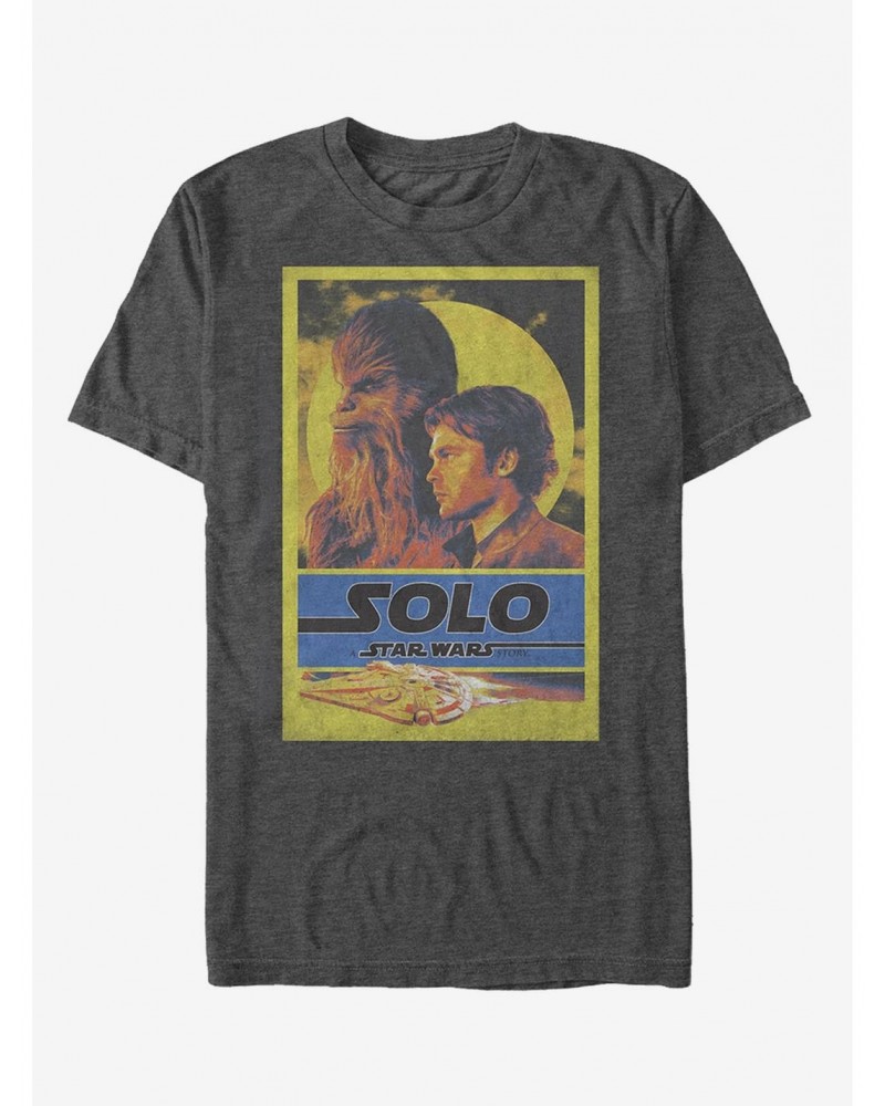 Star Wars Light Vintage Partner Frame T-Shirt $6.06 T-Shirts