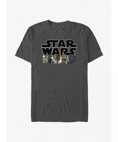 Star Wars Group Shot T-Shirt $5.75 T-Shirts