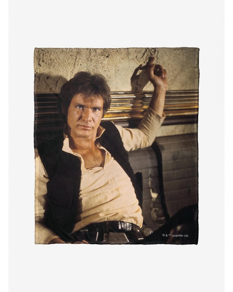 Star Wars Captain Solo Throw Blanket $20.37 Blankets