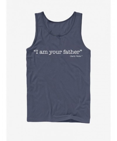 Star Wars Father Quote Tank $6.97 Tanks