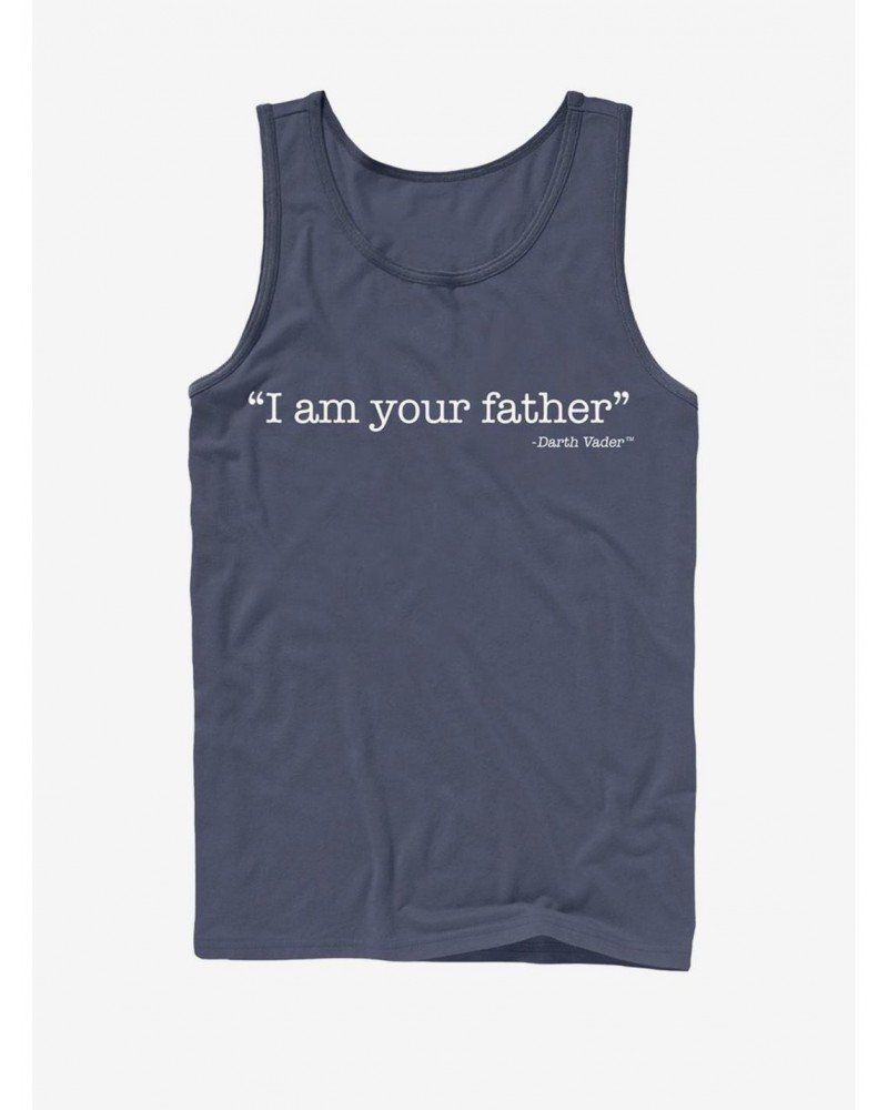 Star Wars Father Quote Tank $6.97 Tanks