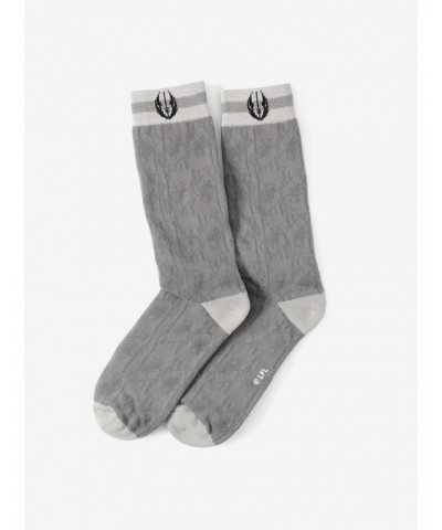 Star Wars Obi Wan Kenobi Gray Men's Socks $6.37 Socks