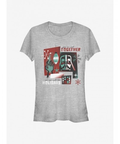 Star Wars Vader Together Girls T-Shirt $7.93 T-Shirts