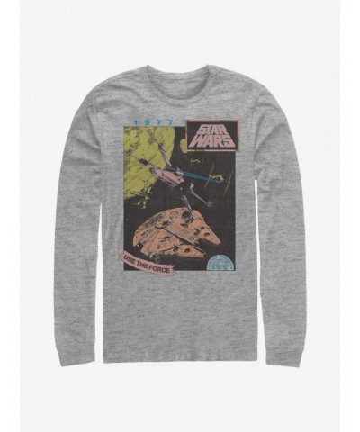 Star Wars 1977 Vintage Space Fighters Long-Sleeve T-Shirt $10.79 T-Shirts