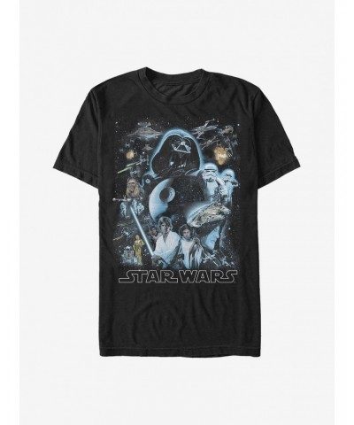 Star Wars Galaxy Of Stars T-Shirt $5.90 T-Shirts