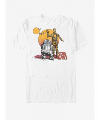 Star Wars Driod Sun T-Shirt $6.37 T-Shirts