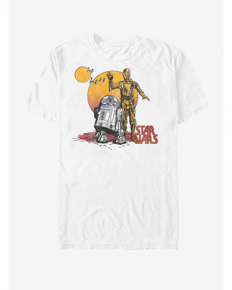 Star Wars Driod Sun T-Shirt $6.37 T-Shirts