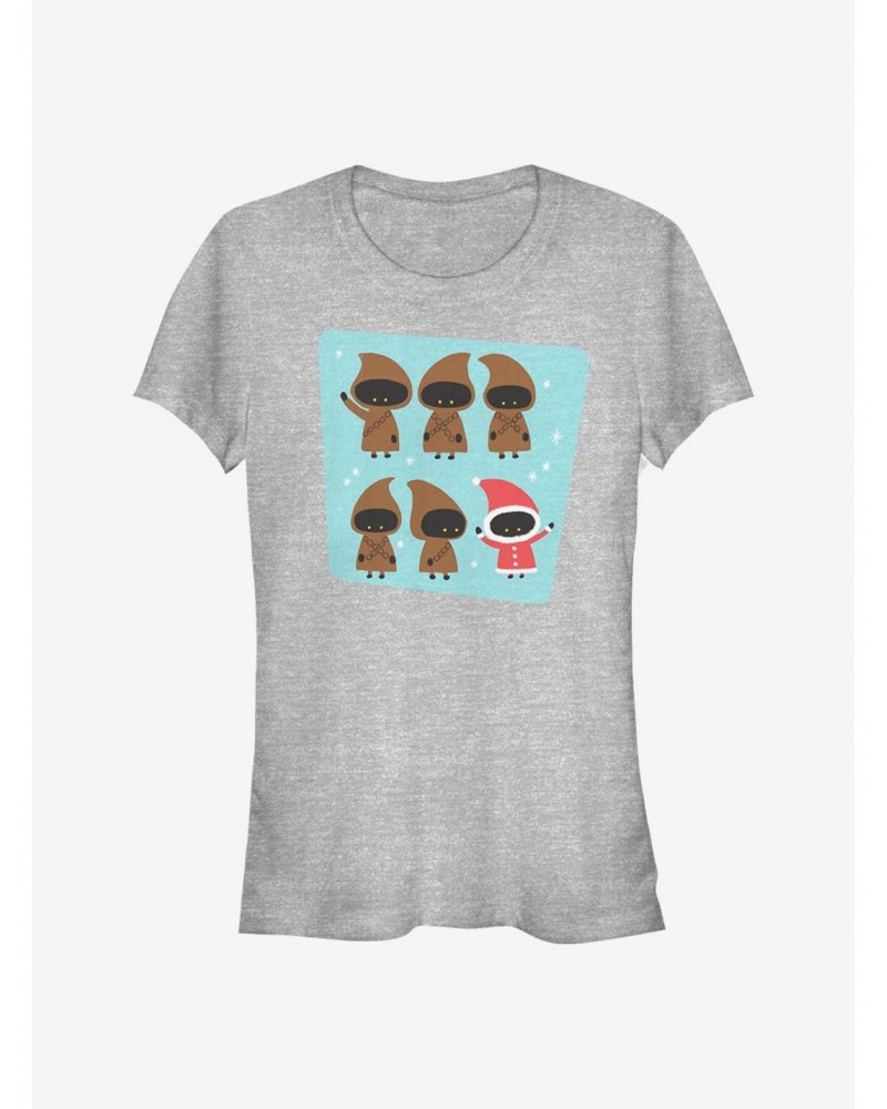 Star Wars Jawas Holiday Stack Girls T-Shirt $5.99 T-Shirts