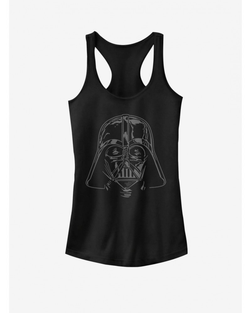 Star Wars Darth Vader Face Girls Tank $8.76 Tanks