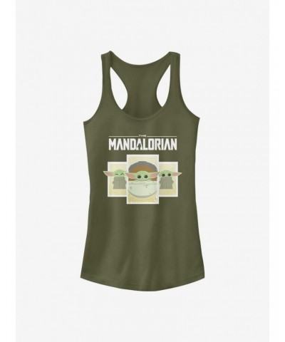 Star Wars The Mandalorian The Child Boxes Girls Tank $9.36 Tanks