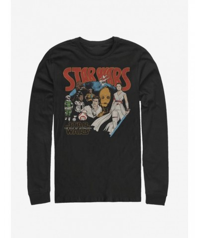 Star Wars Episode IX The Rise Of Skywalker Retro Buddies Long-Sleeve T-Shirt $12.11 T-Shirts