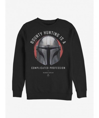 Star Wars The Mandalorian Bounty Goals Crew Sweatshirt $10.04 Sweatshirts