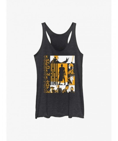 Star Wars Obi-Wan Kenobi Republic Panelup Girls Tank Top $6.22 Tops