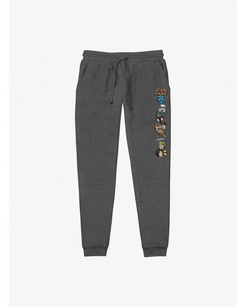 Star Wars Retro Heads Jogger Sweatpants $15.64 Sweatpants