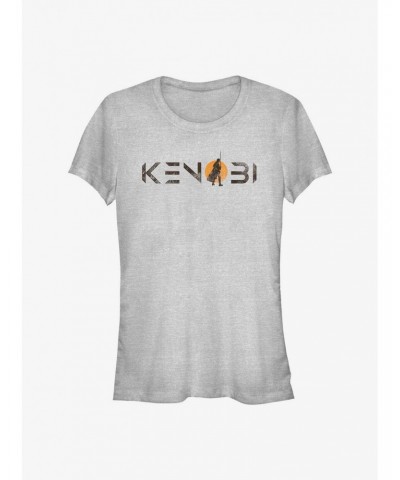 Star Wars Obi-Wan Kenobi Single Sun Logo Girls T-Shirt $6.31 T-Shirts