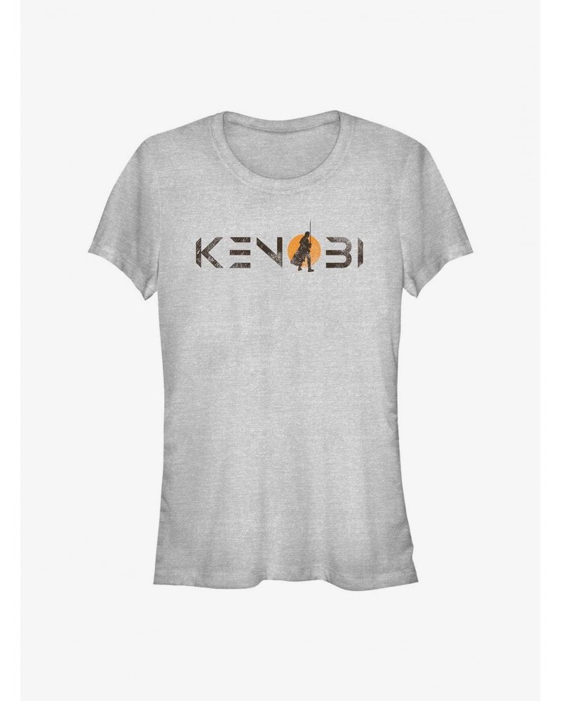 Star Wars Obi-Wan Kenobi Single Sun Logo Girls T-Shirt $6.31 T-Shirts