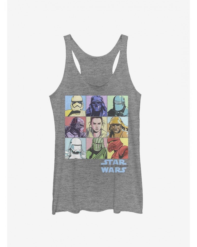 Star Wars Episode IX The Rise Of Skywalker Pastel Rey Boxes Girls Tank $6.42 Tanks