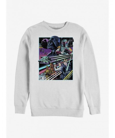 Star Wars Rebellion Poster Crew Sweatshirt $9.74 Sweatshirts