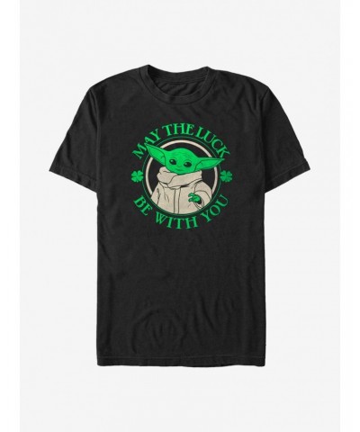 Star Wars The Mandalorian Luck Of The Child T-Shirt $7.45 T-Shirts