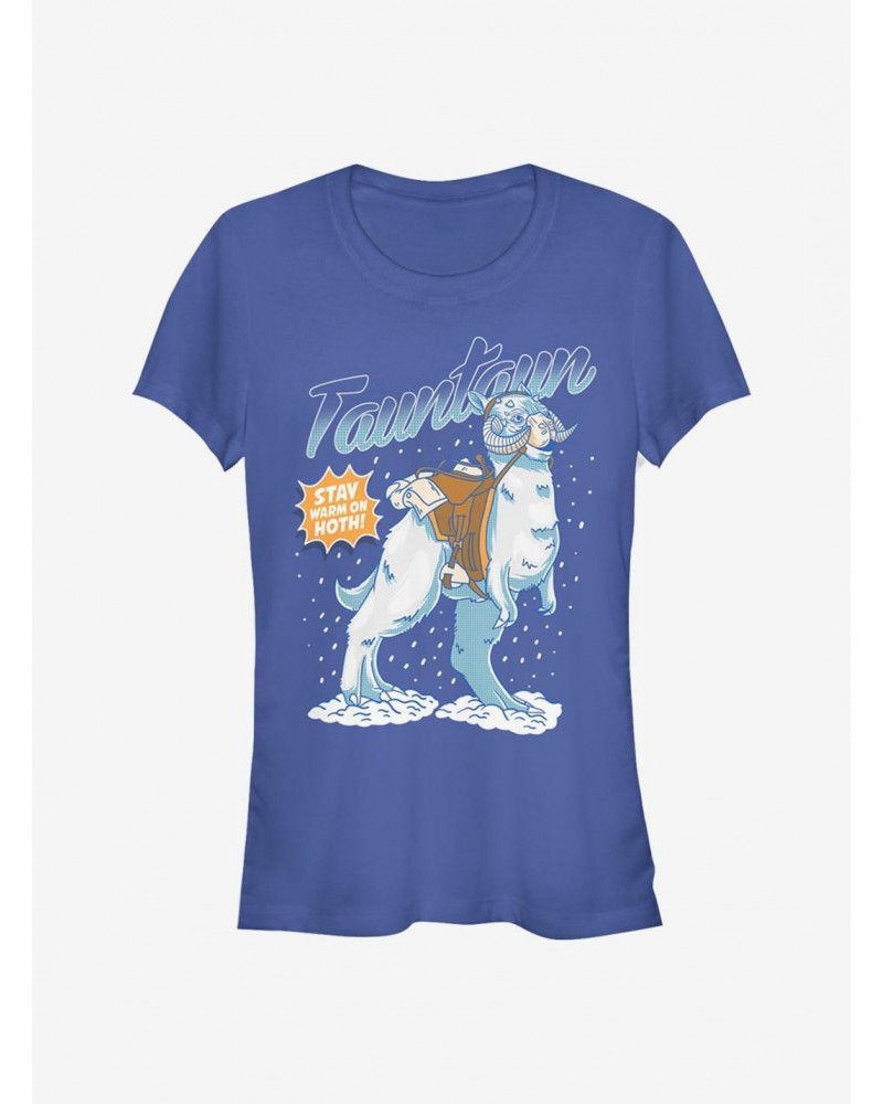 Star Wars Tauntaun Girls T-Shirt $6.31 T-Shirts