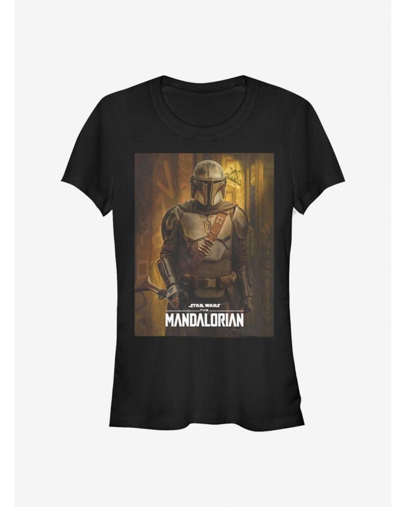 Star Wars The Mandalorian Poster Girls T-Shirt $5.99 T-Shirts