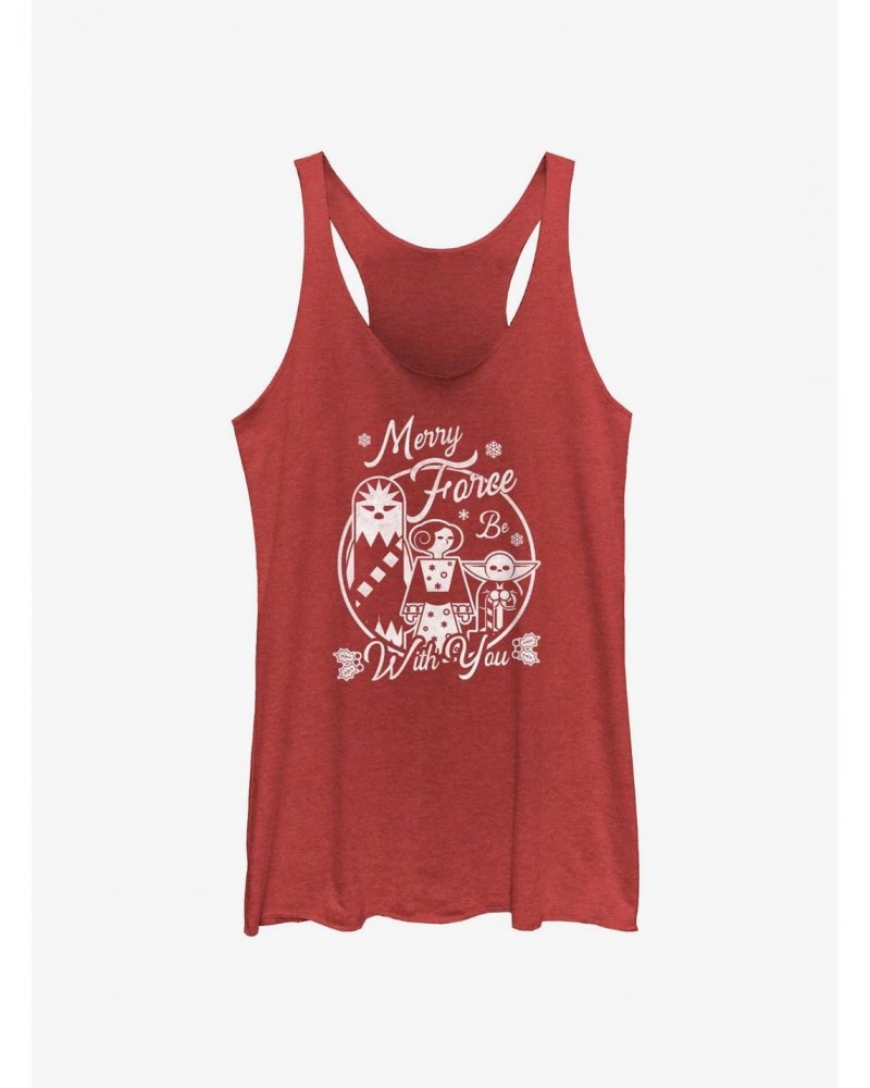 Star Wars Merry Force Be With You Girls Tank $7.04 Tanks