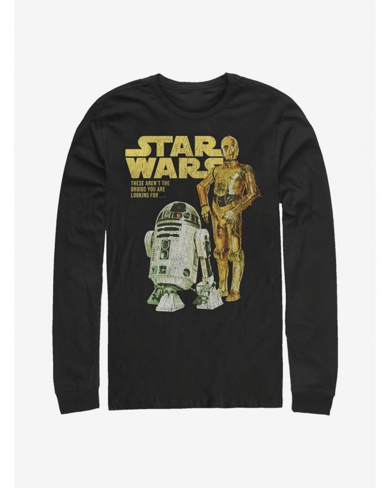 Star Wars Droids Cover Long-Sleeve T-Shirt $8.95 T-Shirts