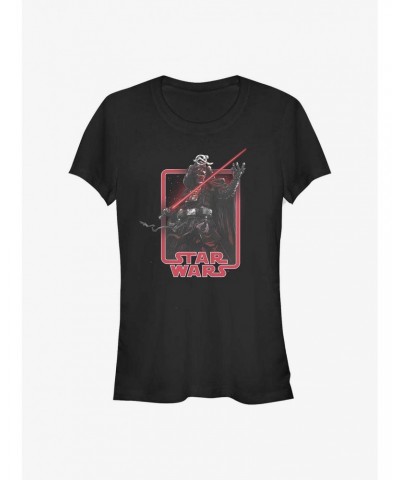 Star Wars: Visions Framed Darth Vader Girls T-Shirt $6.80 T-Shirts