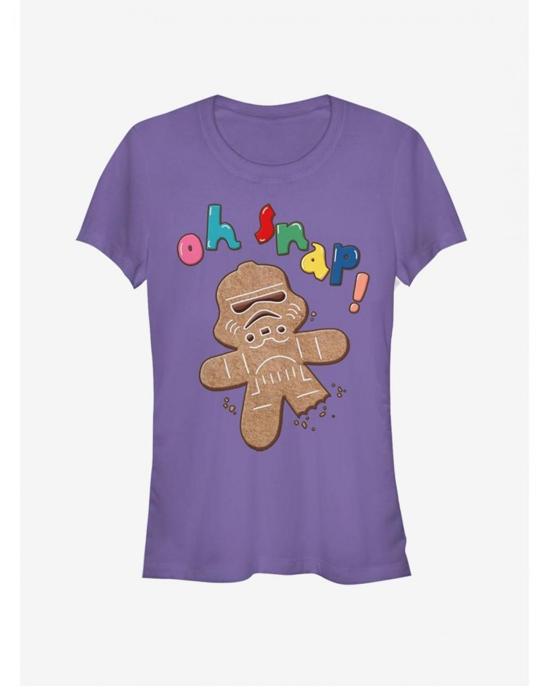 Star Wars Storm Trooper Gingerbread Gingersnap Girls T-Shirt $5.66 T-Shirts