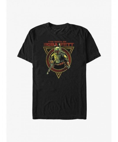 Star Wars The Book of Boba Fett Badge Big & Tall T-Shirt $11.48 T-Shirts