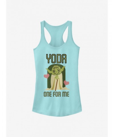 Star Wars Yoda One Girls Tank $9.56 Tanks