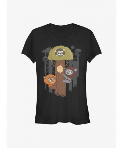 Star Wars Rebel Ewoks Girls T-Shirt $6.31 T-Shirts