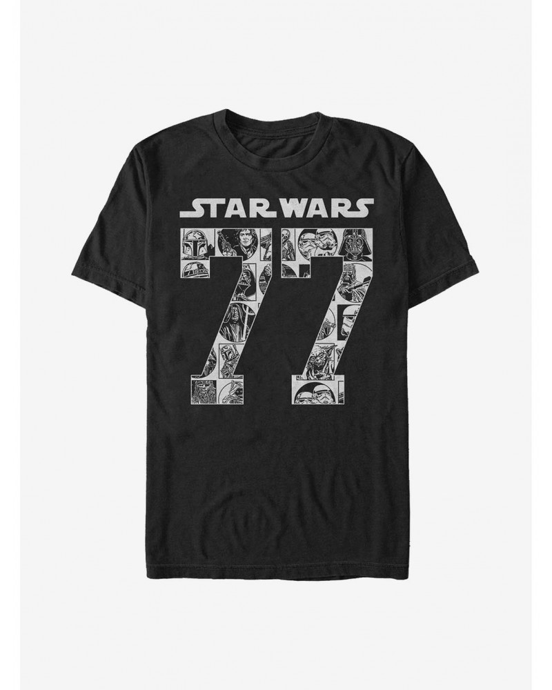 Star Wars 77 Comic Fill T-Shirt $5.28 T-Shirts