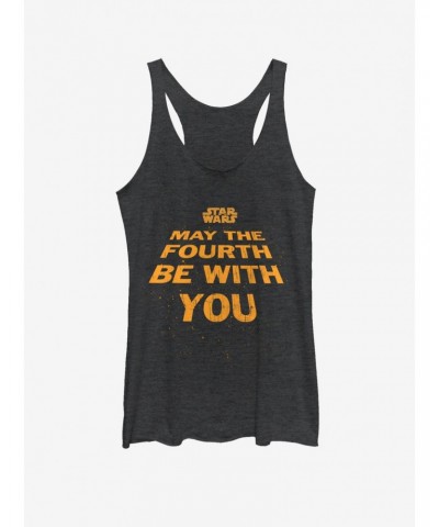 Star Wars May the Fourth Title You Girls Tank Top $8.50 Tops