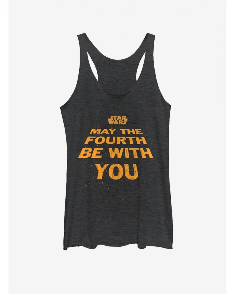 Star Wars May the Fourth Title You Girls Tank Top $8.50 Tops