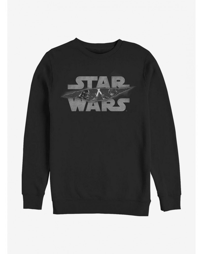 Star Wars Lightsaber Slash Crew Sweatshirt $10.04 Sweatshirts