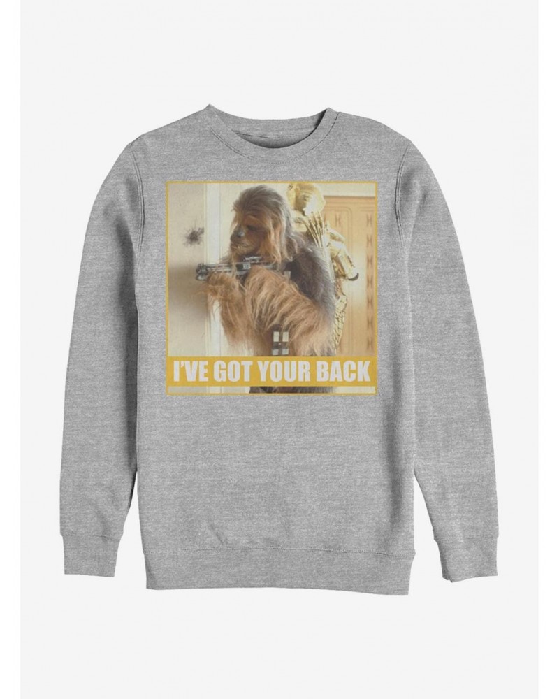 Star Wars I've Got Your Back Crew Sweatshirt $12.40 Sweatshirts