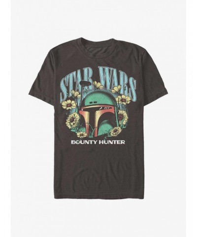 Star Wars Boba Fett Floral T-Shirt $7.30 T-Shirts