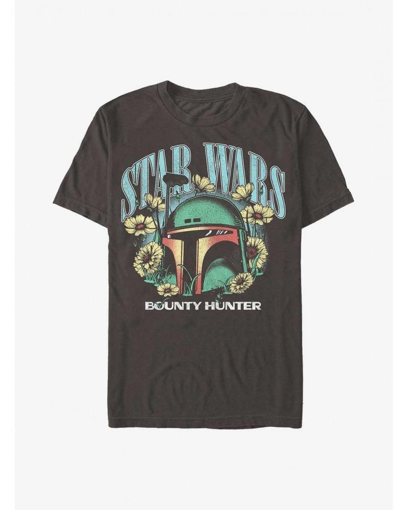 Star Wars Boba Fett Floral T-Shirt $7.30 T-Shirts